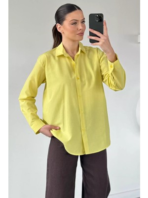 Gülseli Kadın Basic Salaş Gömlek P-00020933
