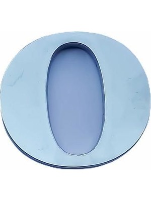 Cemax Villa Boy 0 Rakamı 8,5 cm Yapışkanlı