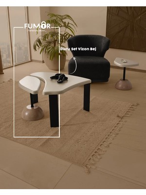 Duru 3'lü Orta Sehpa