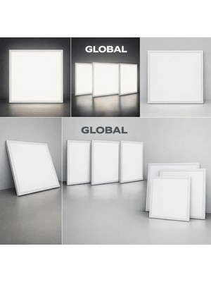60X60 Global 48WAT Sıva Altı Ledpanel 10 Adet
