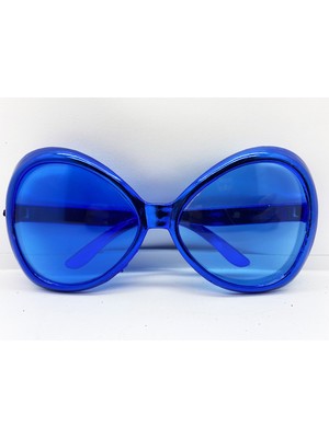 Aydogan's Yeşilçam Temalı Parti Gözlüğü Mavi Renk 7X16 cm