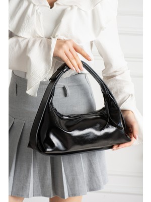 Valu Accessorize Kadın Parlak Deri Omuz ve El Çantası Aria