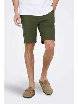 Only & Sons Onsreid Normal Kalıp Pamuklu Normal Bel Short Erkek Short 22036361