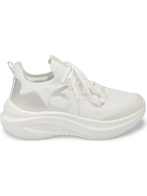 Tergan Beyaz Tekstil Kadın Sneaker - K25I1AY67946-I45