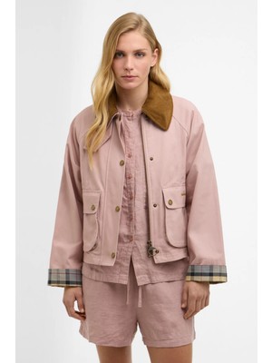 Barbour Cropped Beadnell Casual Ceket PI51 Gardenia/dress/beige