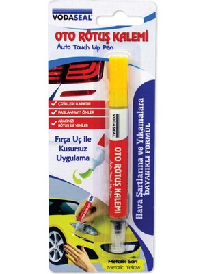 Vodabond Vodaseal Oto Rötuş Kalemi Metalik Sarı 5 ml