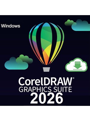 Corel CorelDRAW Graphics Suite/Technical Suite 2026 (Windows) - 1 PC Süresiz Dijital Kod