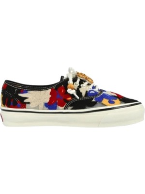 Vans Lx Authentic 44 Needlework VN000Y0S4481 Siyah Günlük Sneaker Ayakkabı