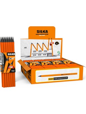 Silka ART.615 Dark Kurşun Kalem 12 Adet