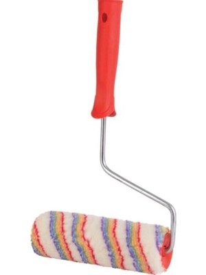 Izmir Fırça Gökkuşağı Saten Rulo 25 cm