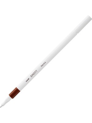Kitabevimden Uni-Ball Akrilik Uçlu Kalem Emott 0.4 mm Fine Kahverengi-10-Pkt