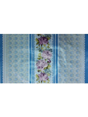 Florista Lisa Mavi Masa Örtüsü 1 Metre