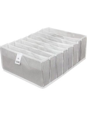 8 Bölmeli Dolap ve Çekmece Içi Düzenleyici Akordiyon Organizer L-00517 (3 Adet)