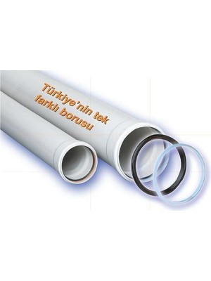 Ege Yıldız 110X1000 Pvc Boru 2,2 mm