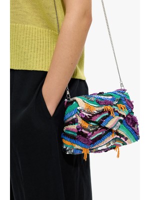 Parfois Kadın Boncuklu ve Payetli Party El Çantası