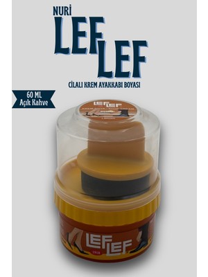 Nuri Leflef Cilalı Krem Ayakkabı Boyası 60ML - Tüm Renkler