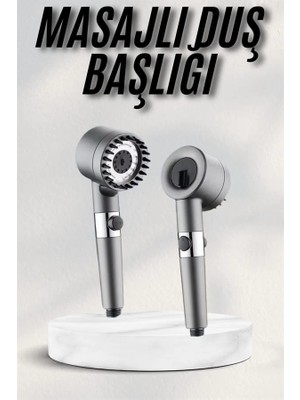 Yeni Masaj Etkili Nesil Filtreli  Duş Başlığı Fıskiyesi Duş Banyo