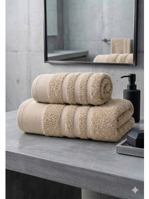 Cotton Queen Monaco 2'li Havlu Seti