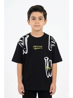 New Kids Oversize Erkek Çocuk Tişört