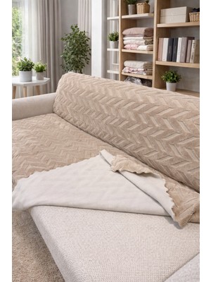 Faiend Yumuşacık Welsoft 3 Kişilik Koltuk Örtüsü Koltuk Şalı ve 170X200