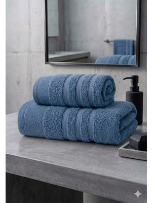 Cotton Queen Monaco 2'li Havlu Seti