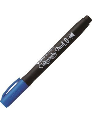 Kitabevimden Artline Supreme Calligraphy Pen 4.0 Uç:4,0 mm Mavi
