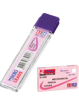 Kitabevimden Mikro Min Leads 2b 60 mm 0.5 mm M-600