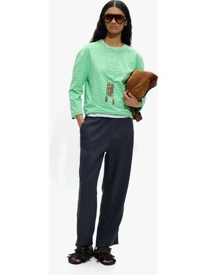 Parfois Kadın %100 Liyosel Cepli Elastik Bel Pantolon