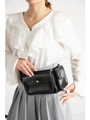 Valu Accessorize Kadın Çift Gözlü Bel Çantası Liv