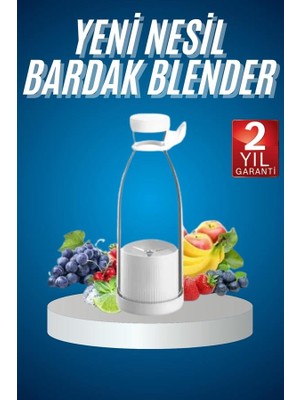 isiltikidsmoda Meyve Sıkacağı Taşınabilir USB Elektrikli Blender Mini - Lisinya