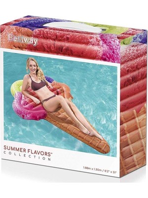 isiltikidsmoda Deniz Yatağı Dondurma Yatak 188X130 cm Bestway - 43183 (Lisinya)