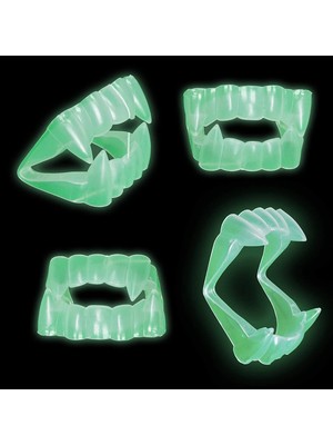 Fosforlu Çift Damak Takma Vampir Dişi