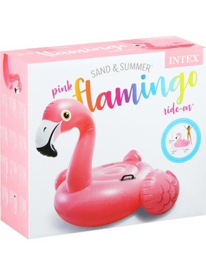 isiltikidsmoda 57558 - Intex - Flamıngo Bınıcı - Tutmaclı Ada 178 cm (Lisinya)