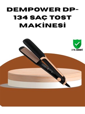 Masa Dostu Dempower DP-134 Saç Tost Makinesi – Kolay Kullanım, Hızlı Sonuç, Uzun Süre Kalıcılık Tdms