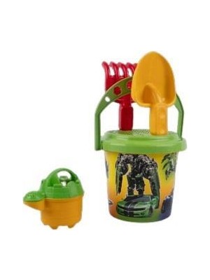 isiltikidsmoda Yuvarlak Küçük Kova Plaj Seti - 2050  (Lisinya)