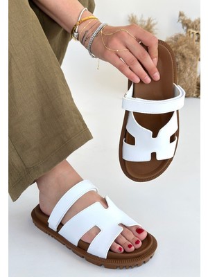 isiltikidsmoda Kooni Beyaz Cilt Terlik - Lisinya