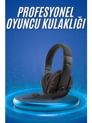isiltikidsmoda Oyuncu Kulaklığı Kulak Üstü Kablolu Stereo Mikrofonlu Yumuşak Kulak Yastığı - Lisinya