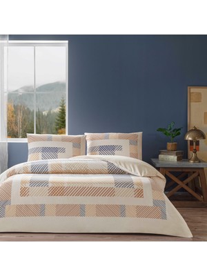 Taç Çift Kişilik Nevresim Takımı Lastikli Çarşaf 160X200CM