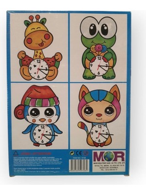 isiltikidsmoda Ahşap Saat Boyama