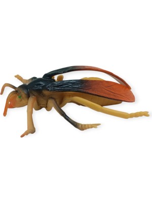 isiltikidsmoda Böcek Figürleri - Gerçekçi Figür - Eşek Arısı 11 cm (Lisinya)