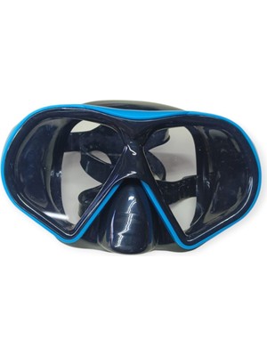isiltikidsmoda Star Diving Dalış Maskesi ve Snorkel Yetişkin - 51713-MAVİ (Lisinya)