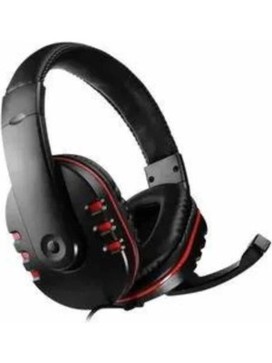 isiltikidsmoda Oyuncu Kulaklığı Kulak Üstü Kablolu Stereo Mikrofonlu Yumuşak Kulak Yastığı - Lisinya