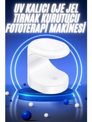 isiltikidsmoda Kalıcı Oje Protez Tırnak Uv LED Kuturucu Oje Jel Tırnak Kurutucu - Lisinya