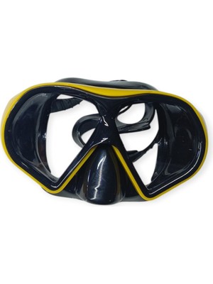 isiltikidsmoda Star Diving Dalış Maskesi ve Snorkel Yetişkin - 51713-SARI (Lisinya)