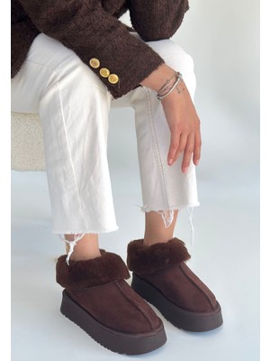 isiltikidsmoda Edali Kahverengi Süet Bot - Lisinya