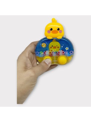 isiltikidsmoda Işıklı Su Oyunu - Halka Geçirme - Fidget Oyun - Ördek  (Lisinya)