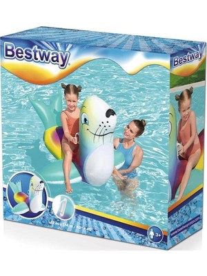 isiltikidsmoda Bestway Tutunmalı Fok Binici 157X114 cm - 41479 (Lisinya)