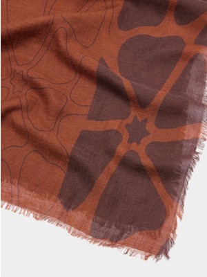 Parfois Kadın Yün ve Pamuklu Desenli Şal