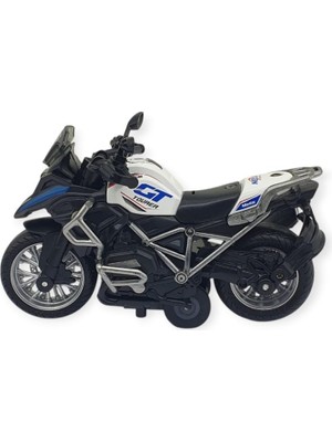 isiltikidsmoda Çek Bırak Motosiklet - MY66 -Beyaz (Lisinya)