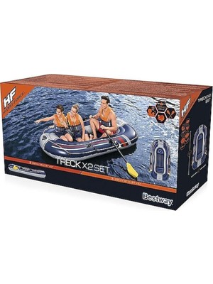 isiltikidsmoda Hydro Force Track Şişme Bot 3 Kişilik - Kürek - Pompa - 61068  (Lisinya)